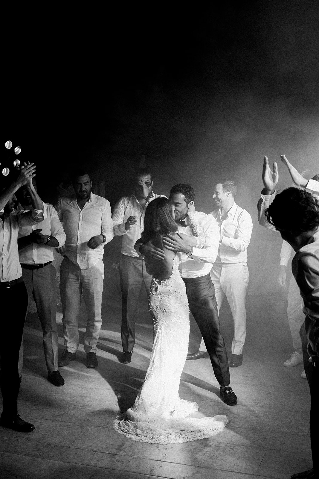 wedding party in Island Art and Taste